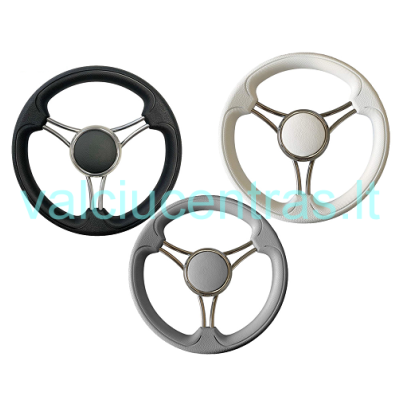 Aukštos kokybės nerūdijančio plieno vairas 350 mm